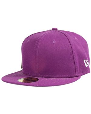 Stussy X New Era 59Fifty World Tour Cap - Viola
