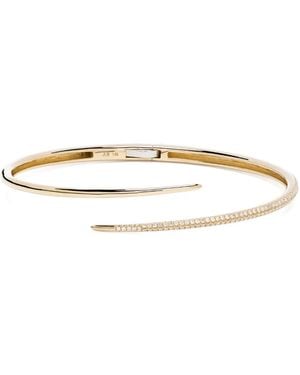 Adina Reyter 14Kt Thorn Diamond Cuff Bracelet - White