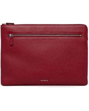 Coccinelle Smart To Go Laptop Bag - Red