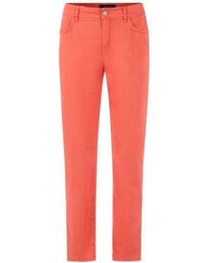 Marc Cain Pantalon Riad À Coupe Slim - Red