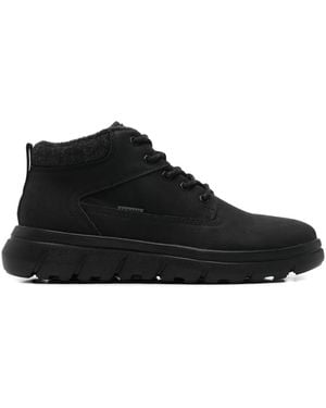 Bugatti Lace-Up Ankle Boots - Black