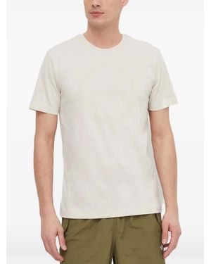 EA7 Embossed-Logo T-Shirt - White