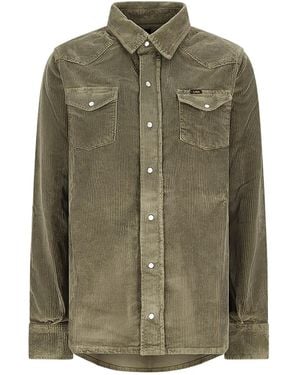 Lois Laura Corduroy Shirt - Green