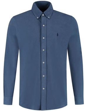 Polo Ralph Lauren Long-Sleeve Button-Down Shirt - Blue