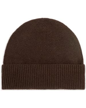 Bompard Gerippte Beanie - Braun