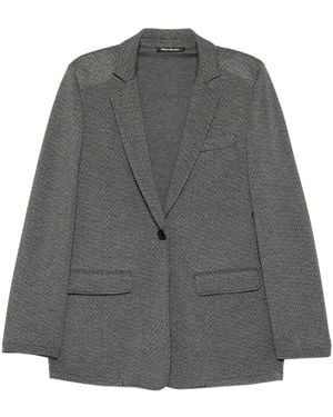 Pennyblack Single-Breasted Blazer - Grey