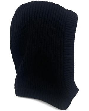 Rick Owens Cashmere-Blend Balaclava - Blue