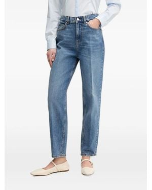 Sisley Jeans Con Pieghe - Blu