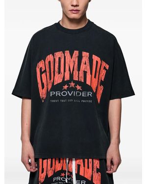 GODMADE Cotton T-Shirt - Red