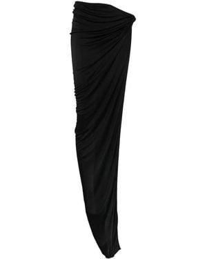 Rick Owens Draped Skirt - Black
