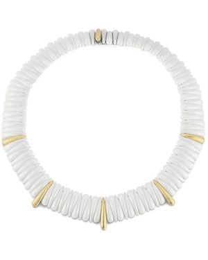 ’ROBERTO DEMEGLIO 18Kt Artiglio Necklace - White
