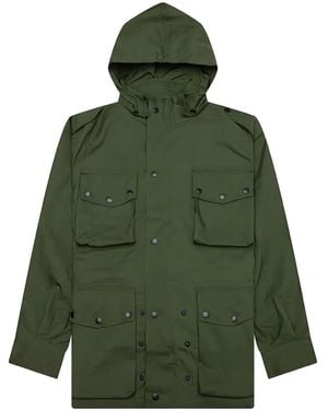 Needles Cappotto Oxford Con Cappuccio - Verde
