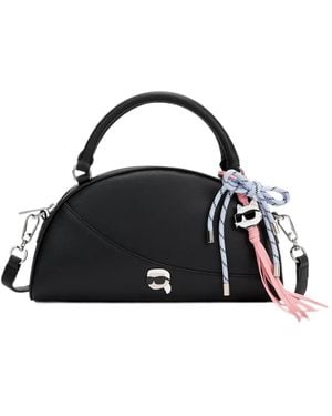 KARL LAGERFELD Ikon Crossbody Bag - Black