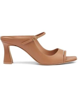 Malone Souliers Rania Buckle-Fastening Mules - Pink