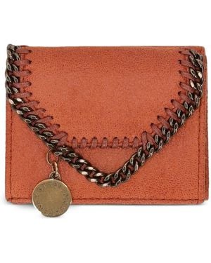 Stella McCartney Falabella Trifold Wallet Eco S - Brown