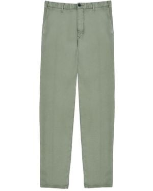 Incotex Belt-Loops Trousers - Green