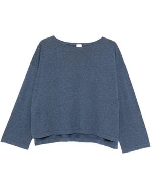 C.T.Plage Boat-Neck Sweater - Blue