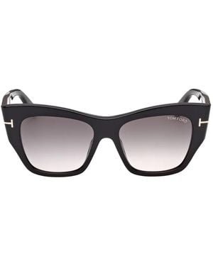 Tom Ford Gafas De Sol Margot-02 Con Montura Cuadrada - Negro