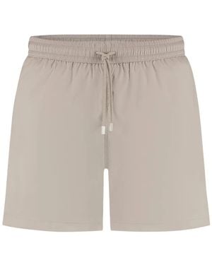 Fedeli Madeira Badeshorts Mit Kordelzug - Grau