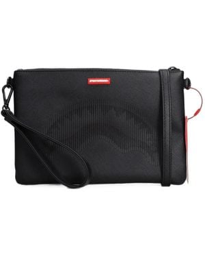 Sprayground Stealth Glide Crossover Clutch Bag - Black