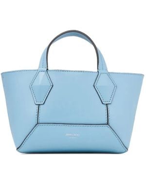 Jimmy Choo Diamond Tote Xs - Bleu