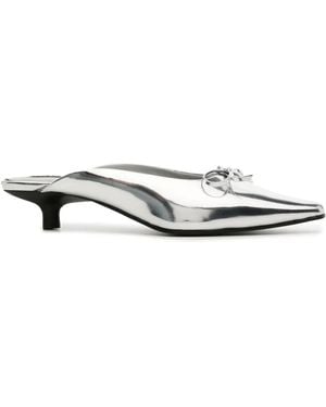Senso Fenton Ii Patent Leather Mules - White