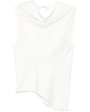 Marques'Almeida Top Asimmetrico - Bianco