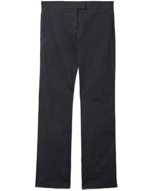 Miu Miu Pantalon En Popeline Stretch - Blue