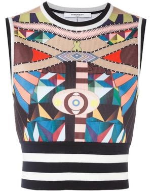Givenchy 'Crazy Cleopatra' Knitted Top - Multicolour