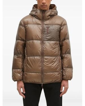 NANGA Mountain Lodge Hooded Down Jacket - Brown