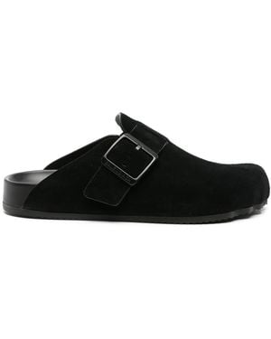 【BALENCIAGA】ブラック メンズ Alaska スリッパ Men's Alaska Slipper in Black | Balenciaga GB