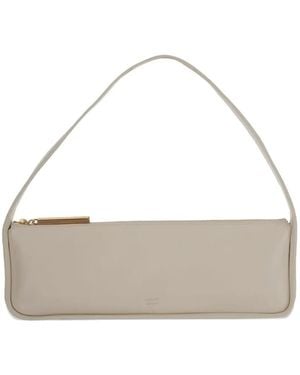 KHAITE Leather Shoulder Bag - Natural