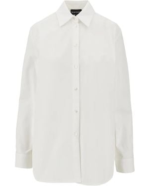 Emporio Armani Point-Collar Shirt - White