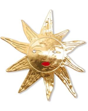 Bimba Y Lola Sun-Motif Ring - Metallic