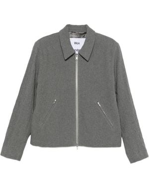 Won Hundred Dutton Jacke Mit Reißverschluss - Grau