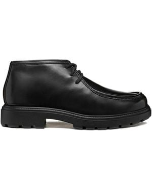 Geox Spherica Ec7 Lace-Up Desert Boots - Black