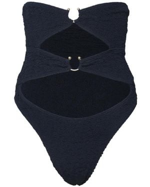 Bondeye Lark Cut-Out Swimsuit - Blue
