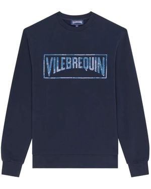 Vilebrequin Flocked Sweatshirt - Blue
