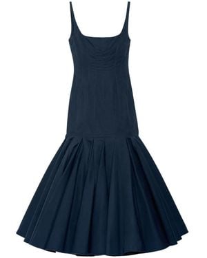 Jacquemus Agave Pleated Dress - Blue