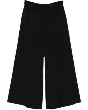 Yohji Yamamoto Zip-Fastening Trousers - Black