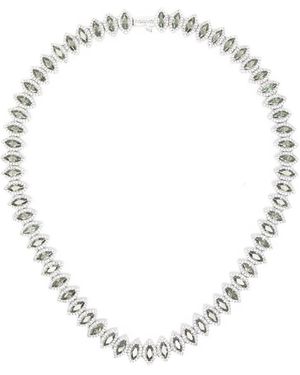 DARKAI Tennis Marquise-Cut Crystal Necklace - White