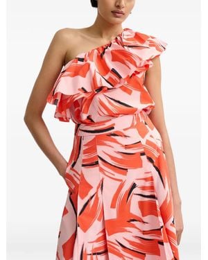 Essentiel Antwerp Jillian Ruffled Blouse - Red