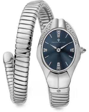 Christian Van Sant Naga 22Mm Watch - Blue