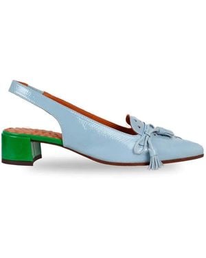 Chie Mihara Haka Tassel Court Shoes - Blue