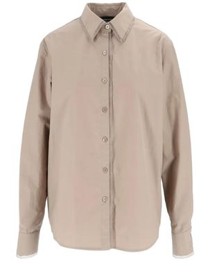 Fabiana Filippi Button-Up Shirt - Natural