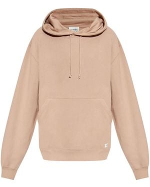 Saint Laurent ロゴアップリケ パーカー - ナチュラル
