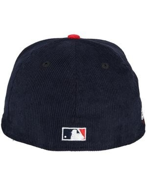 KTZ 59Fifty Jackie Robinson Act Patched Fitted Hat - Blue