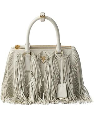 Prada Kleine Galleria Handtasche - Mettallic