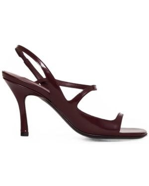 Anine Bing Iva Sandals Smooth - Red