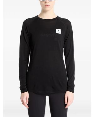 Saysky Merino Wool Base Layer - Black